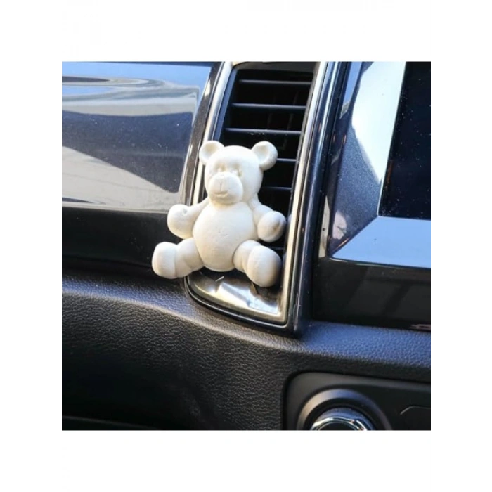 Ekru Ayıcık Taşlı Oud Araç Kokusu (20 ml)