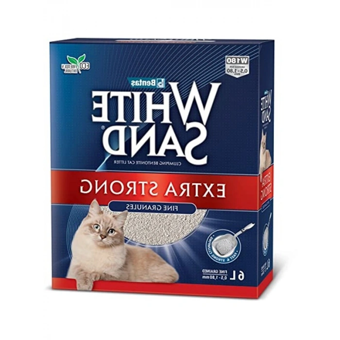 Ekstra Güçlü Bentonit Kedi Kumu, 6L Kutuda, Yüksek Emicilik