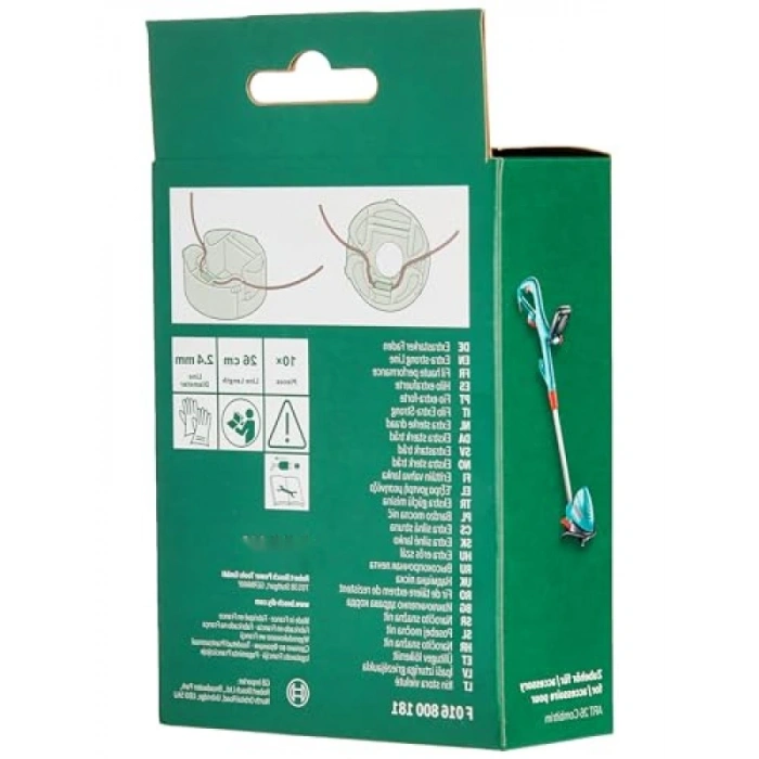 Ekstra Güçlü Çim Biçme Misinası - 26 cm