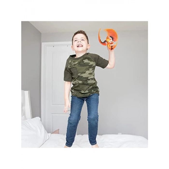 El Boyaması Detaylı Ateş Kartalı Figürü