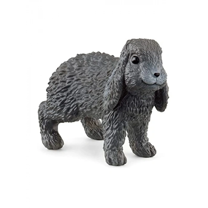 El Boyaması Sarkık Kulaklı Tavşan Figürü