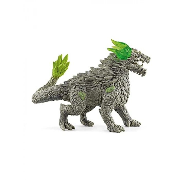 El Boyaması Taş Ejderha Figürü