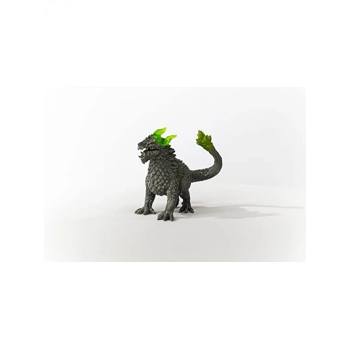 El Boyaması Taş Ejderha Figürü