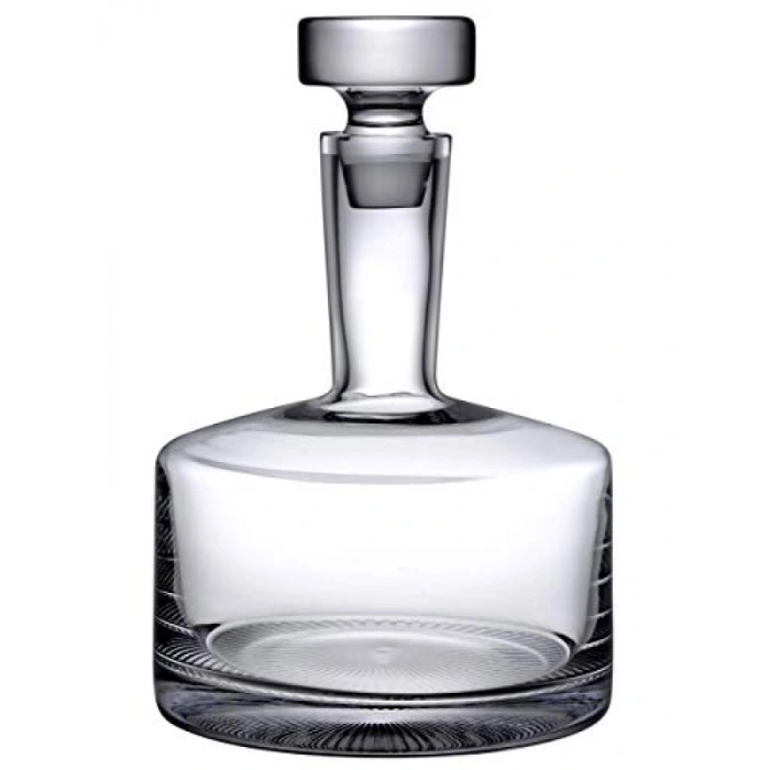 El İmalatı Kristal Viski Seti - 1 Karaf ve 2 Bardak