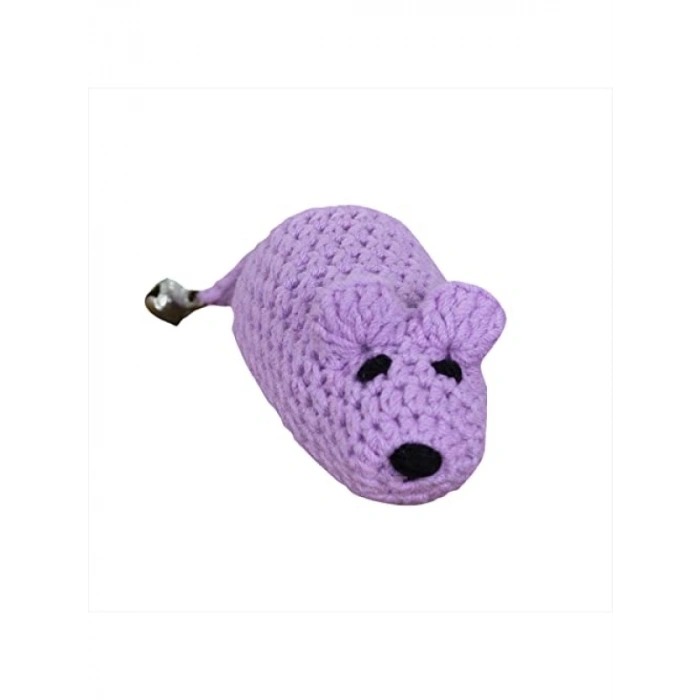 El Örgüsü Fare Oyuncak - Zilli Kedi Oyuncağı