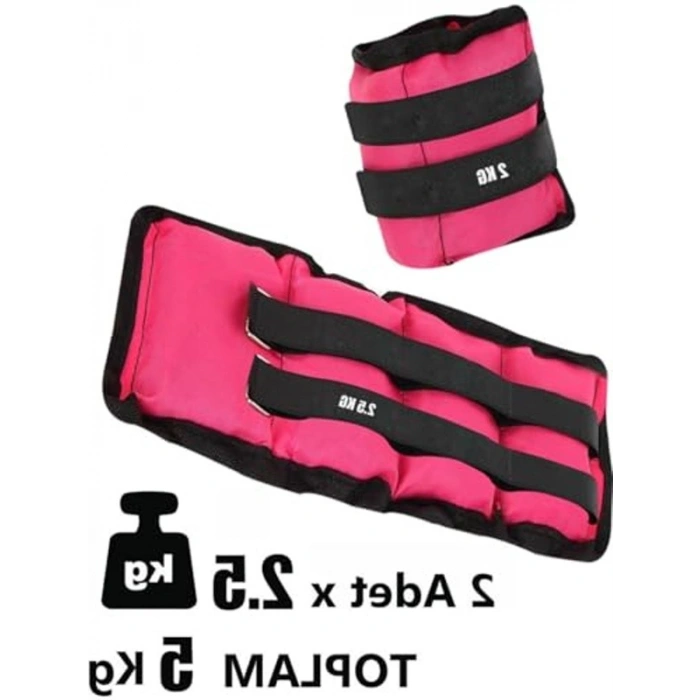 El veya Ayak Bileği Ağırlığı, Pembe Renk Seçeneği ile Spor Performansı