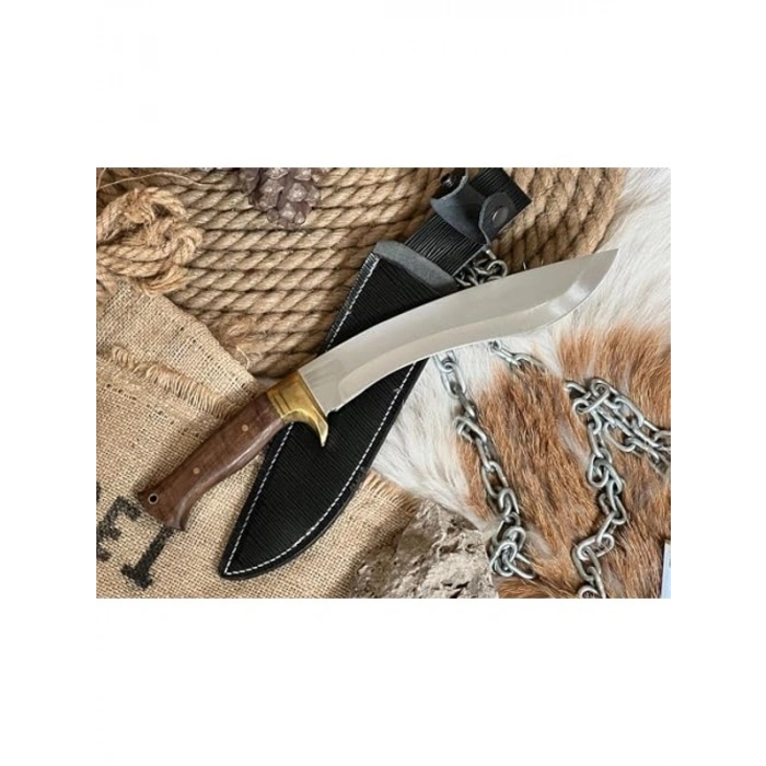 El Yapımı Kukri Pala, Keskin ve Dayanıklı Bıçak