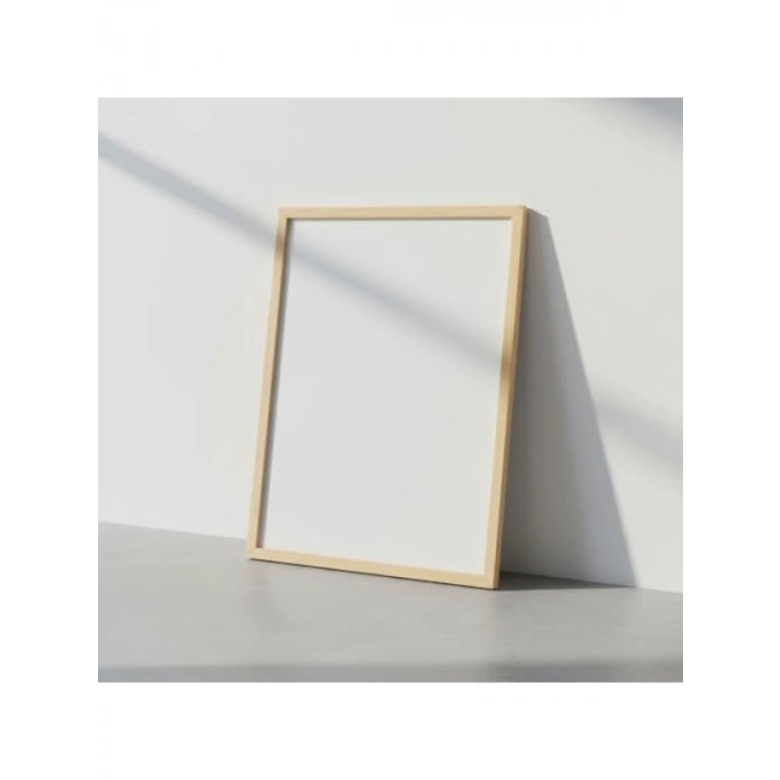 El Yapımı Masif Çam Ahşap Çerçeve - 50x70 cm
