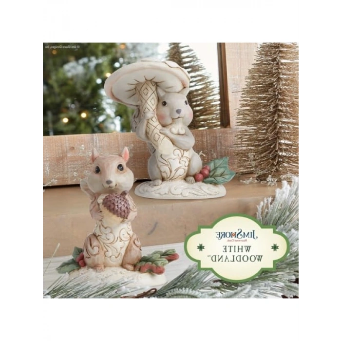 El Yapımı Sincap Figürü, 9 cm, Doğal Görünümlü