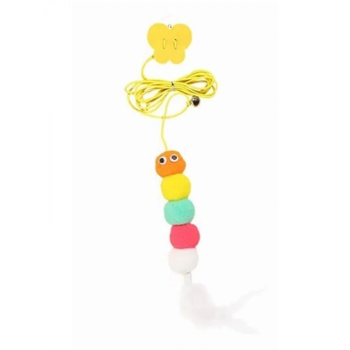 Elastik Kedi Oltası - Eğlenceli Oyun İçin