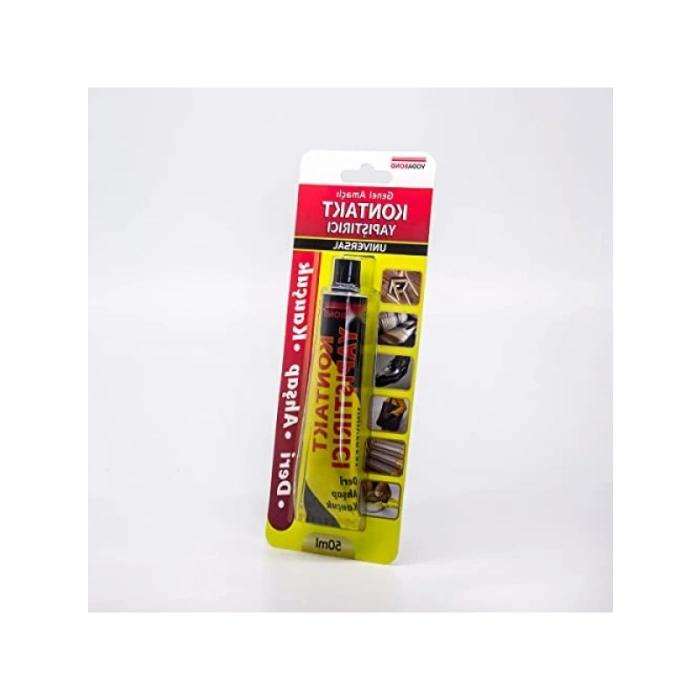 Elastik Kontakt Yapıştırıcı, 50ml, Sarı