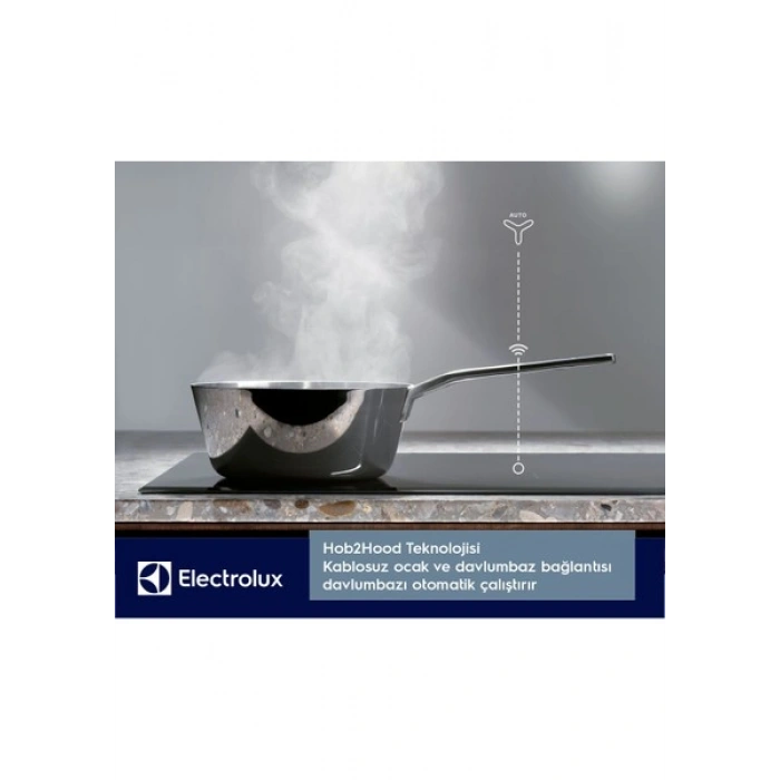 Electrolux EIS87453IZ Saphirmatt® Sense Boil&fry 80 cm Ankastre Indüksiyonlu Ocak