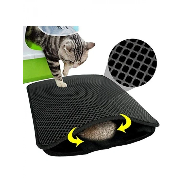 Elekli Gri Paspas, Kedi Tuvalet Önü Temizleyici