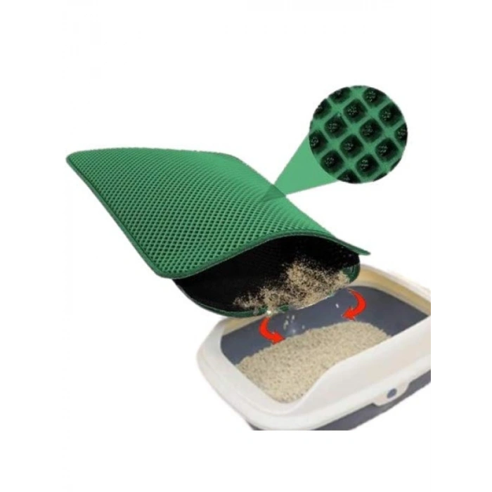 Elekli Kedi Tuvaleti Paspası - 60 x 40 cm