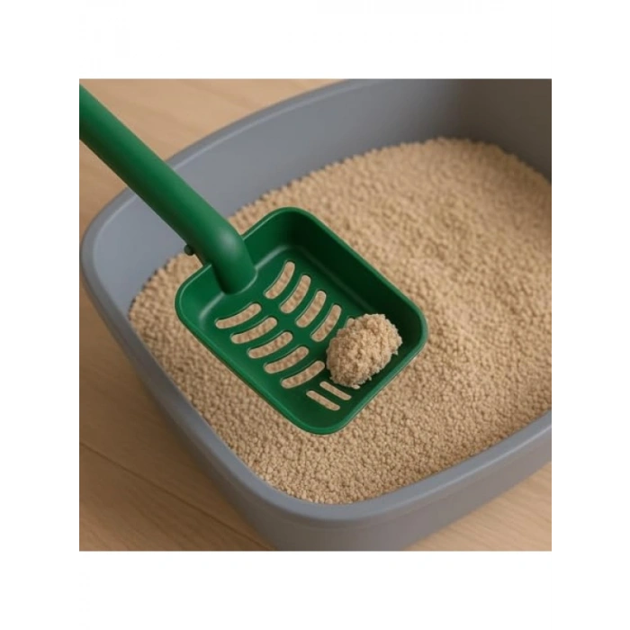 Elekli Tasarıma Sahip Dayanıklı Kedi Tuvalet Küreği