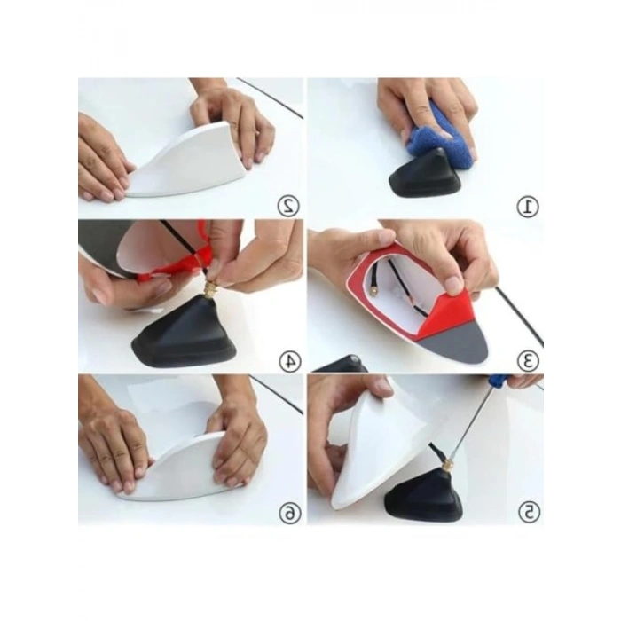 Elektrikli Araçlar İçin Beyaz Tavan Anteni