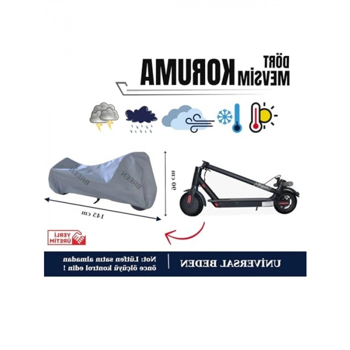 Elektrikli Scooter Koruma Brandası, Dayanıklı ve Pratik
