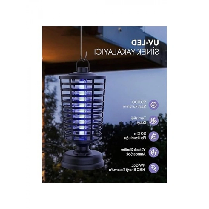 Elektrikli Sinek Öldürücü Cihaz, Sessiz ve Etkili Koruma Sağlar