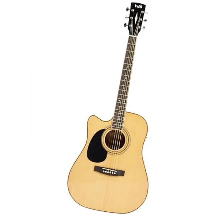 Elektro Akustik Gitar, Kılıf Dâhil, Doğal Renk Seçeneği