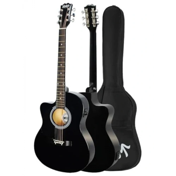 Elektro-Akustik Gitar Seti - Ekolayzerli 40 İnç