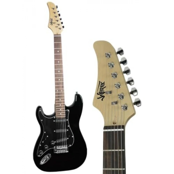 Elektro Gitar Seti - 50 WATT Bluetooth Şarjlı Amfi ve Kulaklık ile