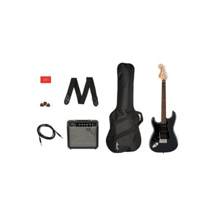 Elektro Gitar Seti, Tam Boy ve Birçok Aksesuar ile