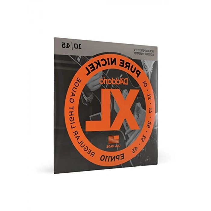 Elektro Gitar Tel Seti, 10-45 Ölçülerinde Pure Nickel Kalitesi