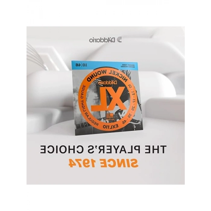 Elektro gitar tel seti, XL, 10-46 ölçü aralığı