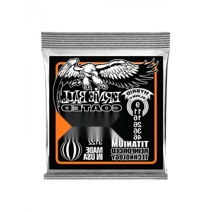 Elektro Gitar Telleri - Kaplamalı Titanyum Rps, Ölçü 9-46