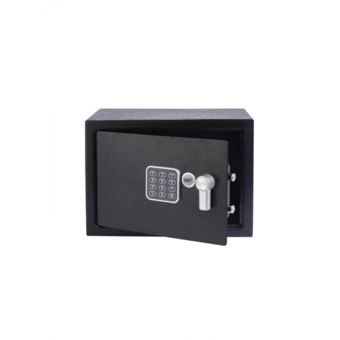 Elektronik Alarmlı Orta Boy Güvenlik Kasa - Siyah