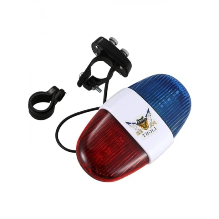 Elektronik Bisiklet Korna, 6 Işık ve 4 Farklı Melodi