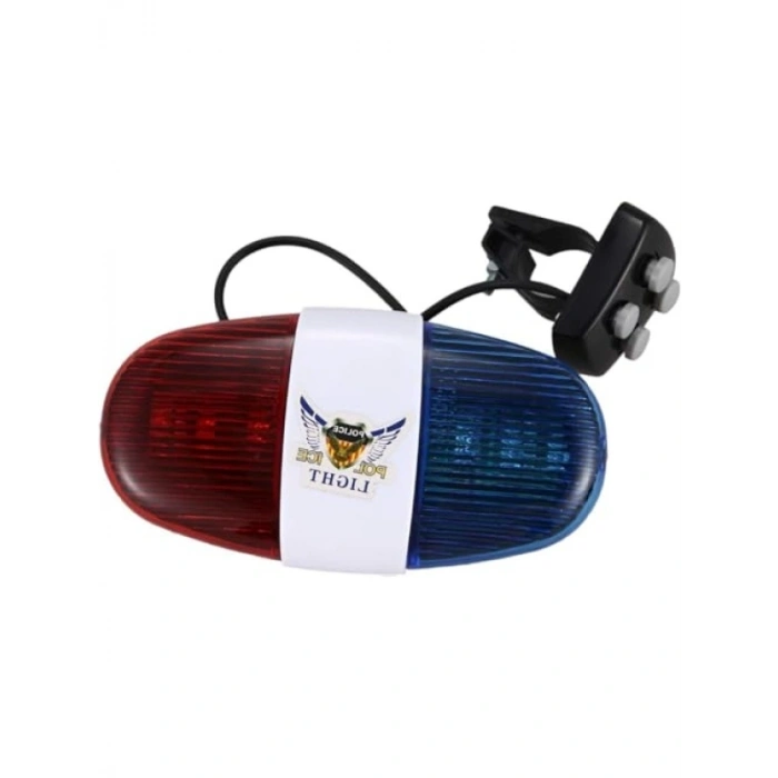 Elektronik Bisiklet Korna, 6 Işık ve 4 Farklı Melodi