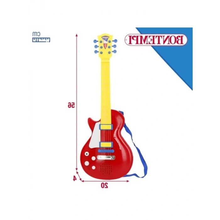 Elektronik Gitar: Rock Temalı Müzik Aleti, 56 cm Uzunluğunda