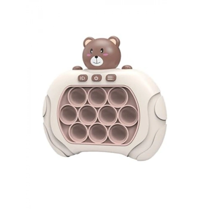 Elektronik Pop It Oyuncak: Sevimli Ayıcık Tasarımıyla Eğlenceli Oyun