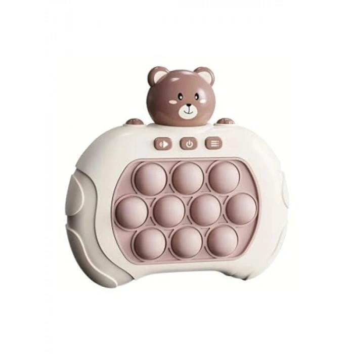 Elektronik Pop It Oyuncak: Sevimli Ayıcık Tasarımıyla Eğlenceli Oyun