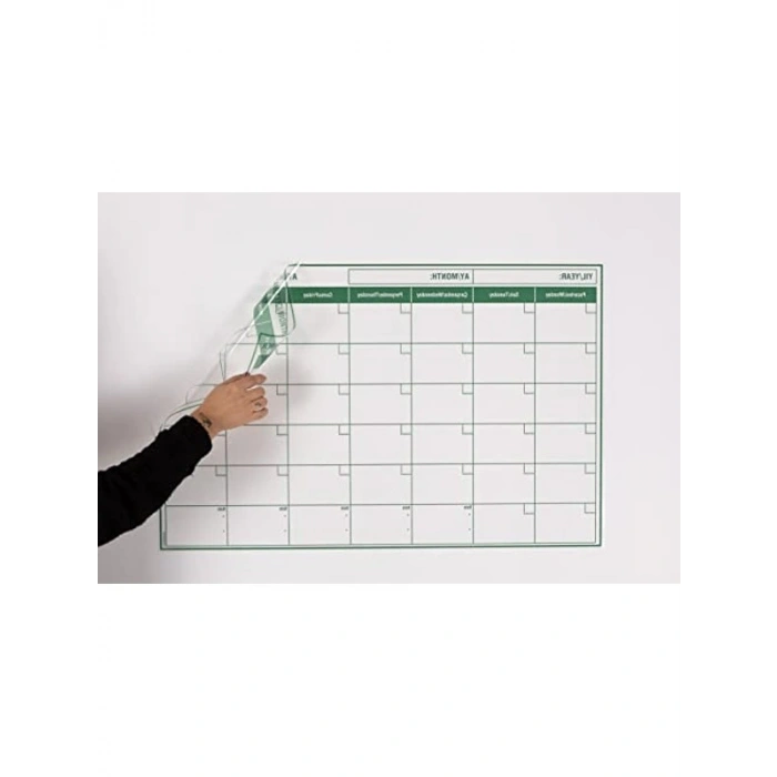Elektrostatik Kağıt ile Yapışkansız Statik Pano, 85 x 56 cm
