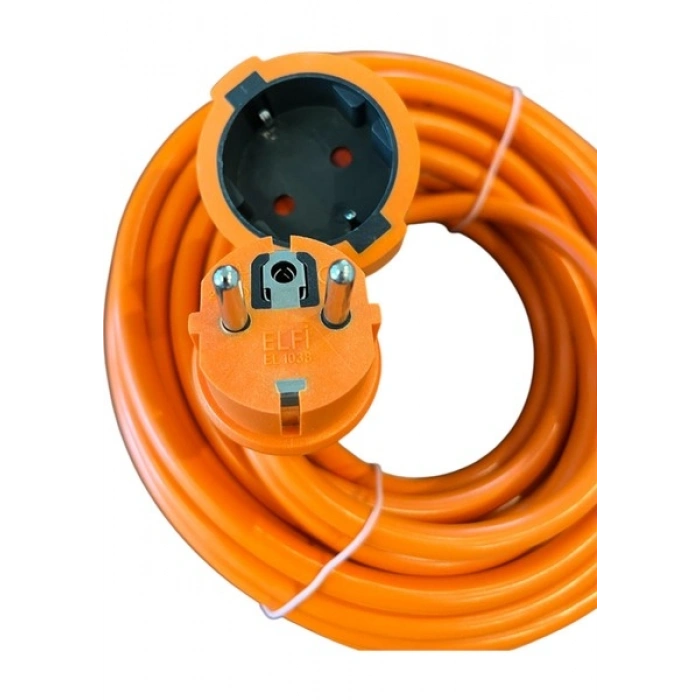 Elfi 3g 1,5 Mm² 2200W Uzatma Kablosu Fiş & Priz - 10 Metre