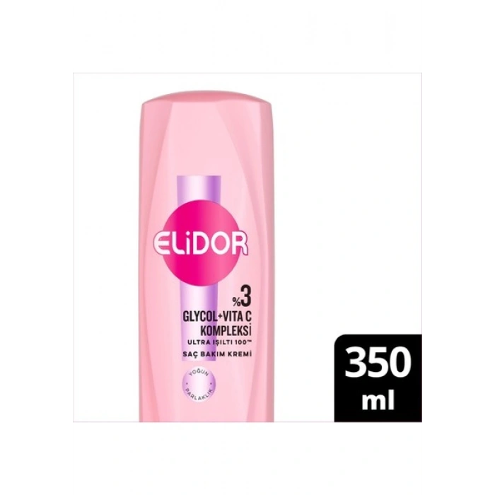 Elidor Saç Bakım Kremi Ultra Işıltı Yoğun Parlaklık 350 ml