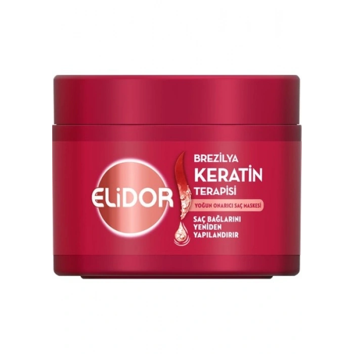 Elidor Saç Bakım Maskesi Yoğun Onarıcı Brezilya Keratin Terapisi 220 ml