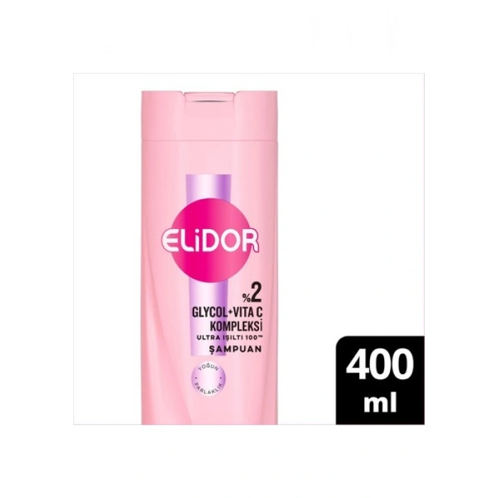 Elidor Saç Bakım Şampuanı Ultra Işıltı Yoğun Parlaklık 400 ml