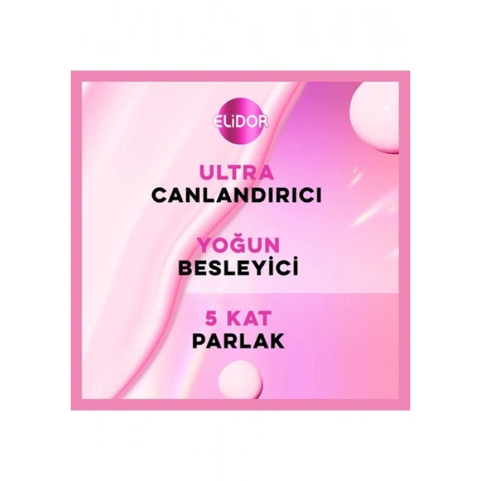Elidor Saç Bakım Şampuanı Ultra Işıltı Yoğun Parlaklık 400 ml