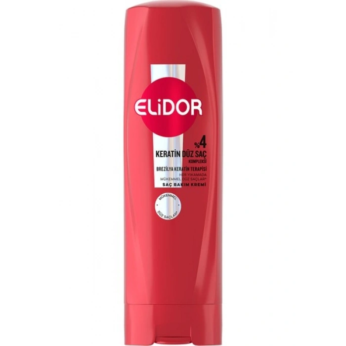 Elidor Serum Bakım Kremi Brezilya Keratin Terapisi Hidrolize Keratin Marula Yağı E Vitamini 350 ml