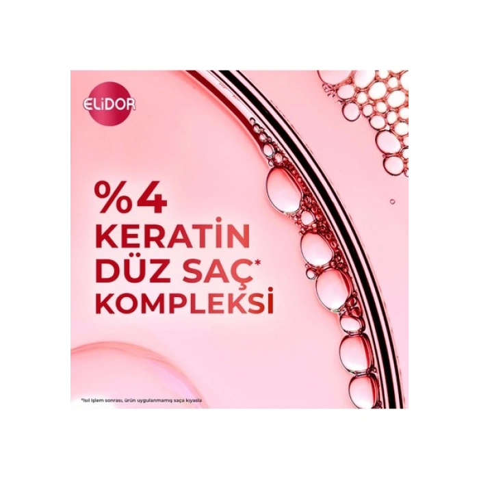 Elidor Serum Bakım Kremi Brezilya Keratin Terapisi Hidrolize Keratin Marula Yağı E Vitamini 350 ml