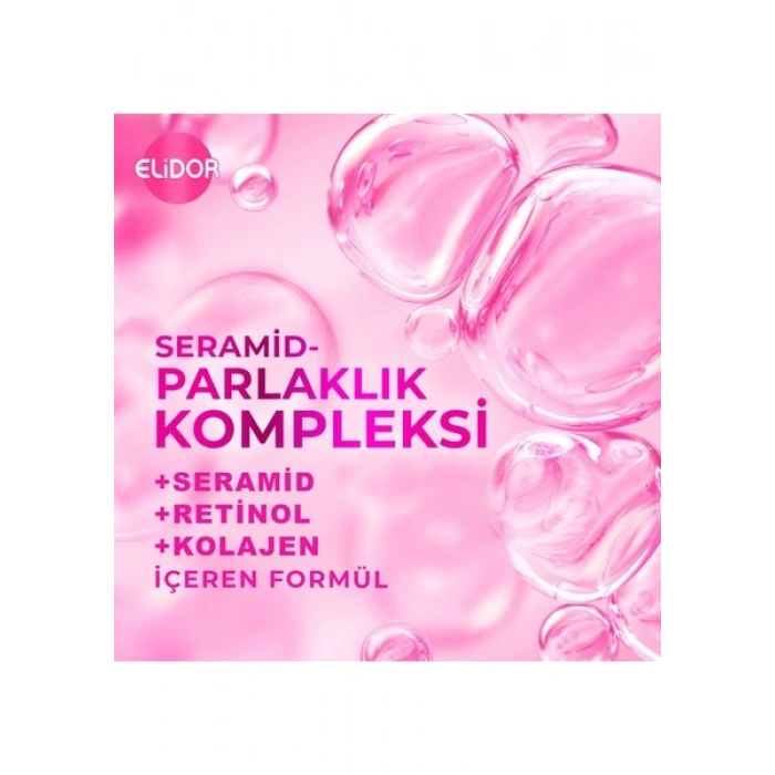Elidor Superblend 2si 1 Arada Şampuan ve Saç Bakım Kremi Güçlü ve Parlak E Vitamini Makademya Yağı 400 ml