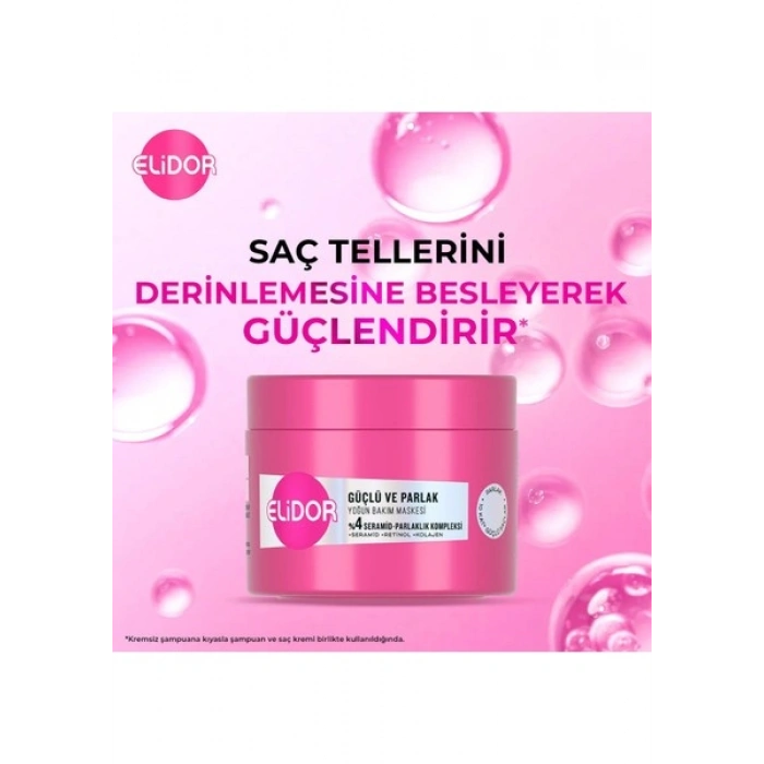 Elidor Yoğun Bakım Maskesi Güçlü ve Parlak 220 ml