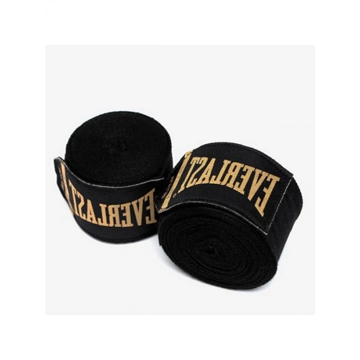 Elite Boxing Hand Wraps 180 Black/Gold