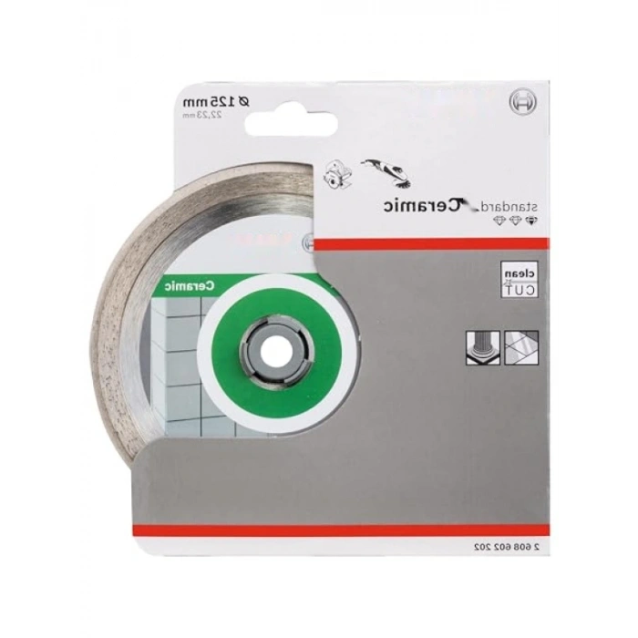 Elmas Kesme Diski, 125 mm, Seramik için