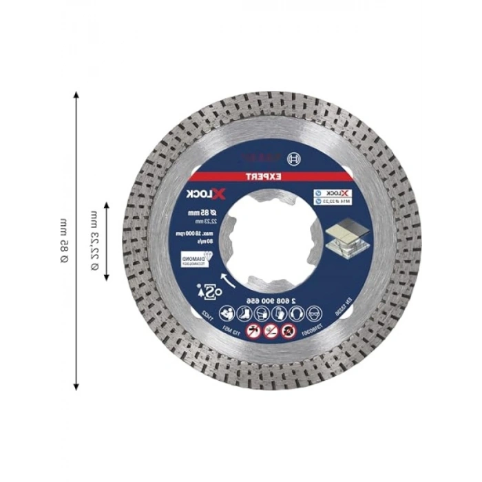 Elmas Kesme Diskleri, Sert Fayans ve Taş İçin