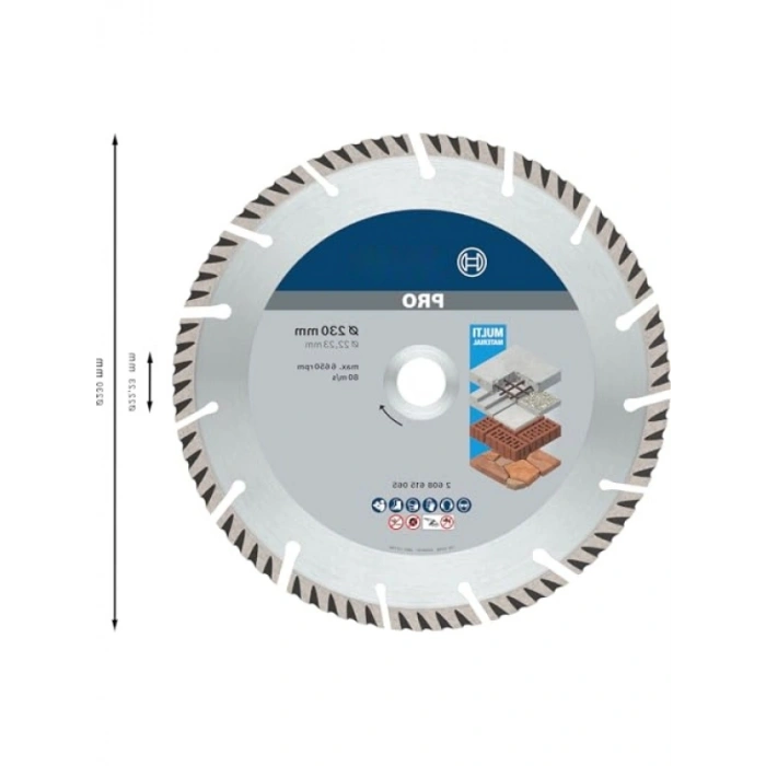 Elmas Kesme ve Delme Aksesuarı, Gri Disk