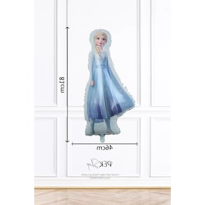 Elsa Folyo Balon Tek Elsa Frozen Folyo Balon